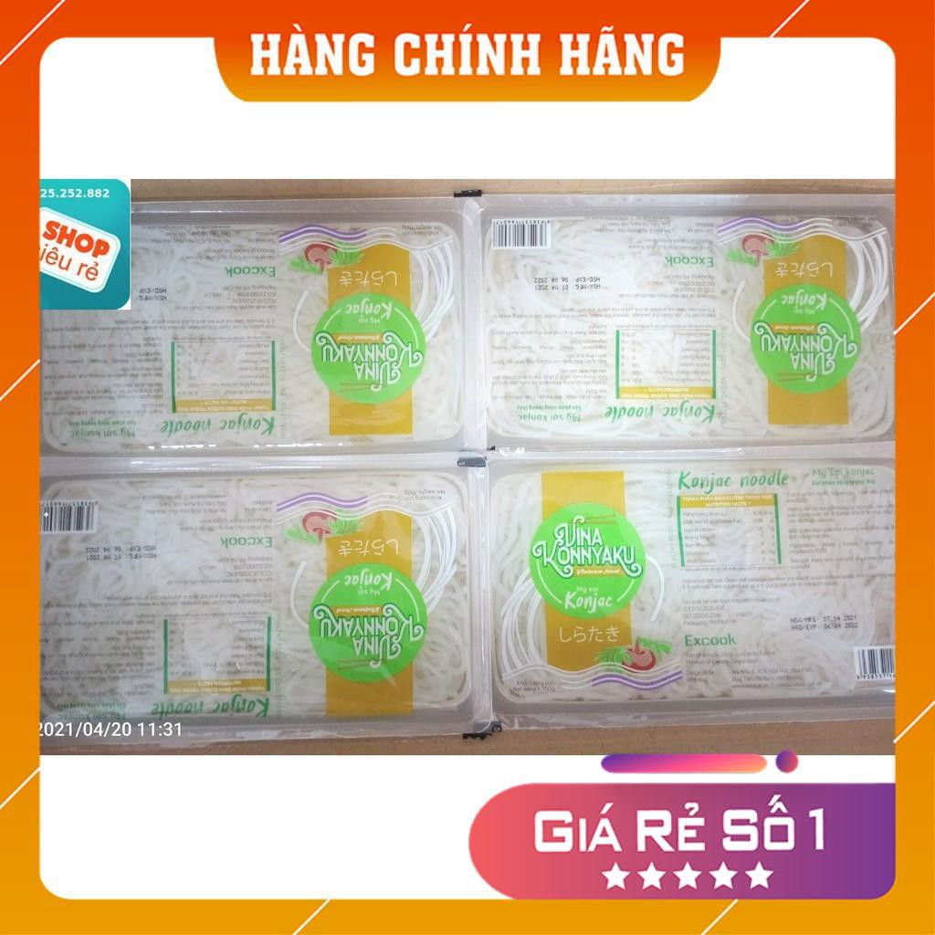Mỳ sợi Konjac / Mỳ sợi Nưa -  Thùng 24 hộp đơn sợi 150g - Không đường, không đạm, không cholesterol - giảm béo | BigBuy360 - bigbuy360.vn