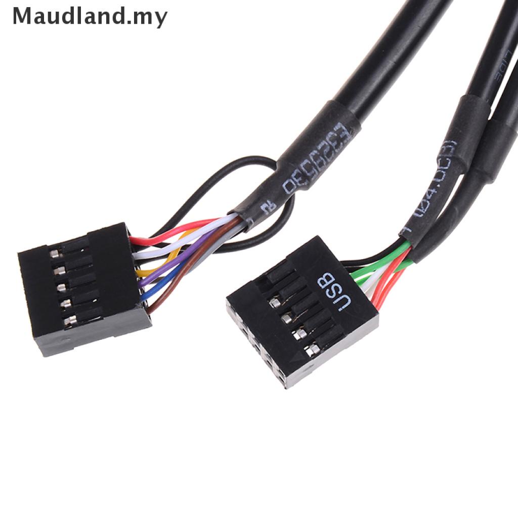 1 dây cáp nối cổng usb 2.0 cho bo mạch chủ máy tính