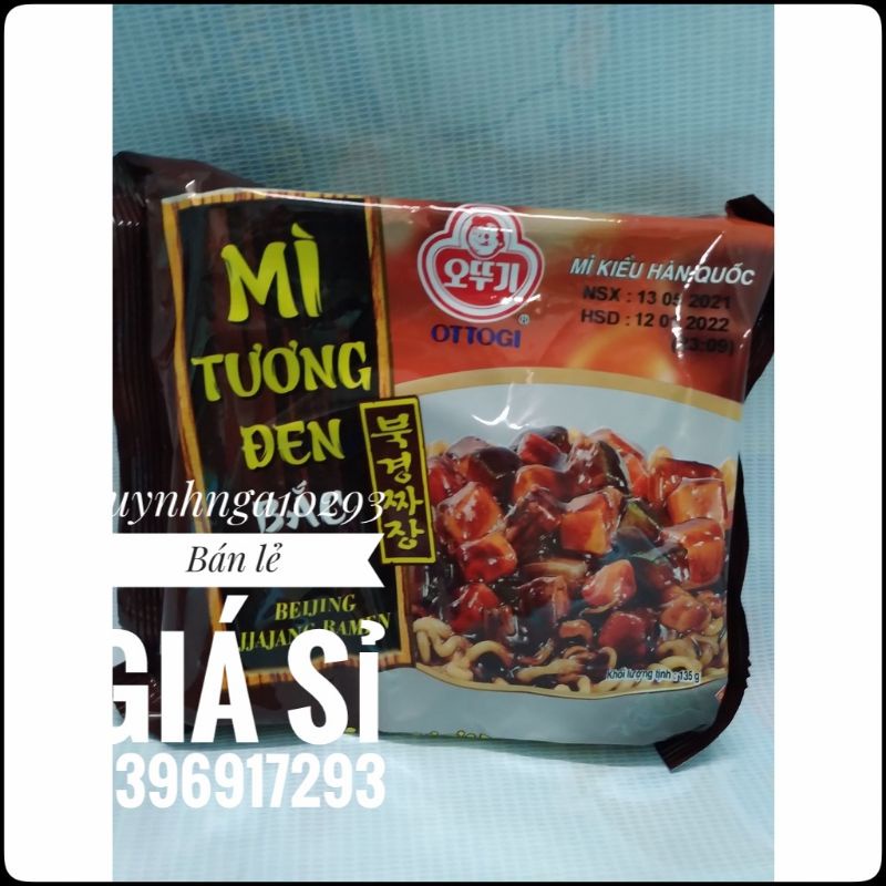 Mì tương đen Bắc Kinh 135g hsd 2022