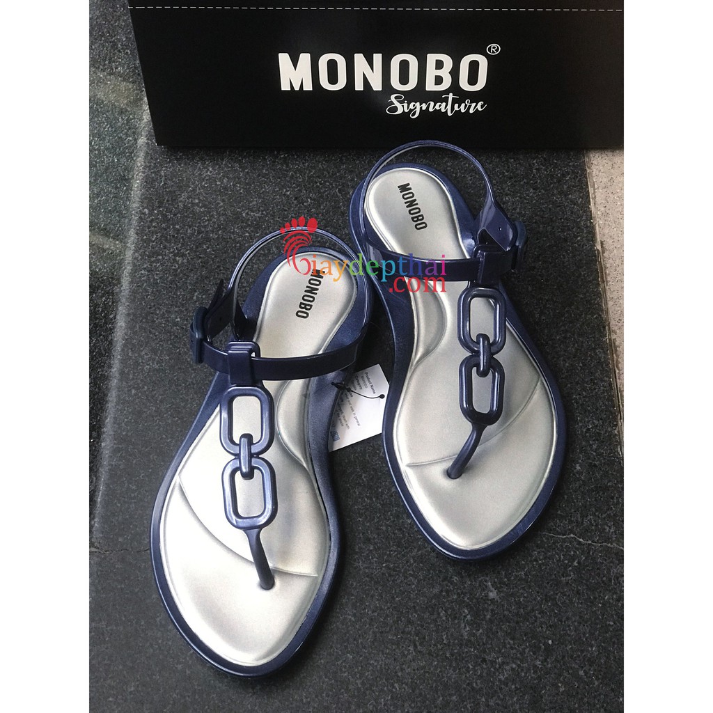 Giày Sandal nữ quai kẹp Thái Lan Monobo Crystal 1