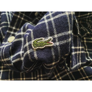 Áo sơ mi Lacoste kẻ caro