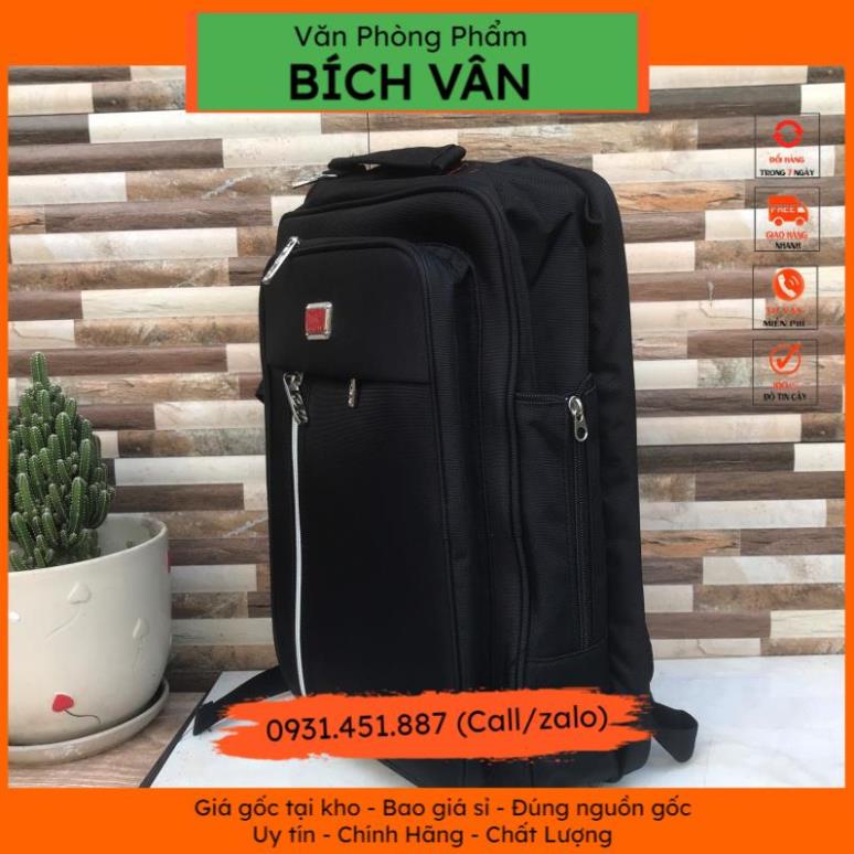 🔥kho sỉ vpp, giá tốt🔥 Cặp đa năng học sinh cấp 2,3 màu đen - VPP Bích Vân