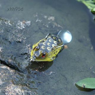 1 Mồi Câu Cá Hình Ếch Cao Su Mềm xhh95d