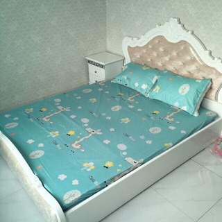 Ga chun poly và 2 vỏ gối SALE