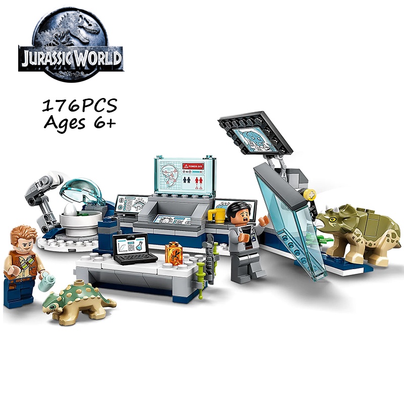 Đồ chơi lego lắp ráp mô hình khủng long trong phim Jurassic World