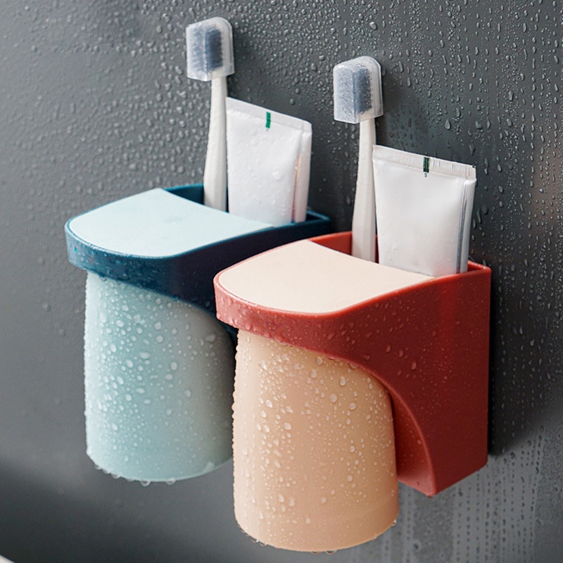 Giá Đỡ Bàn Chải Đánh Răng Hít Nam Châm Có Cốc Hút CR1 2021