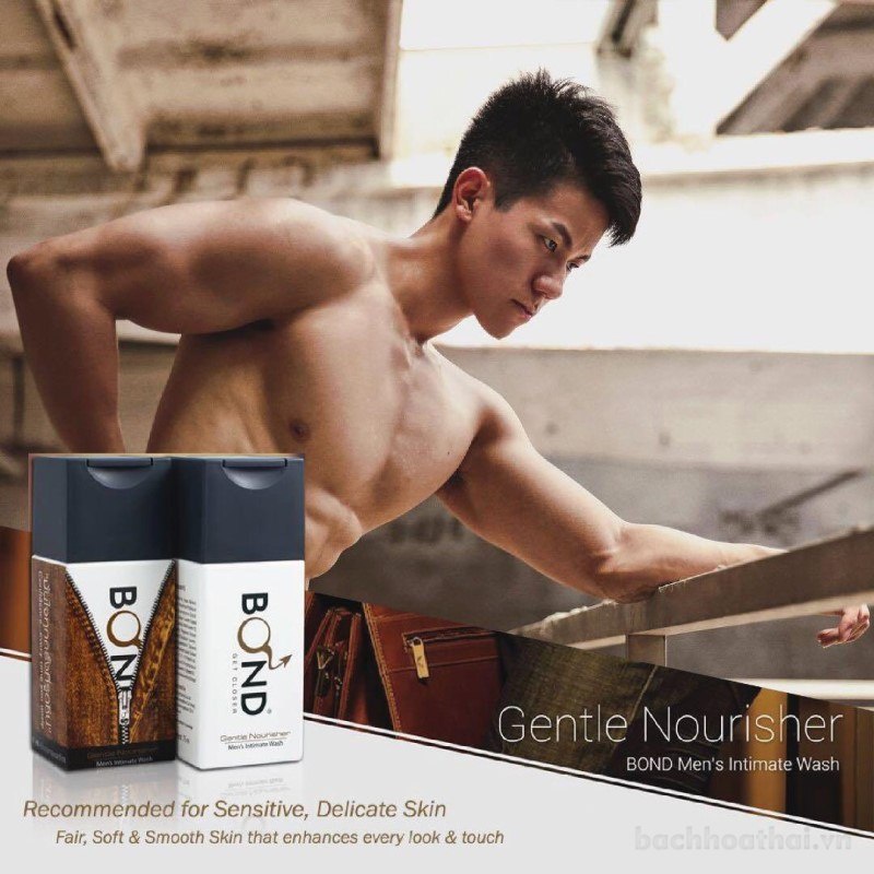 Dung dịch vệ sinh nam giới Bond Gentle Men’s intimate Wash Thái Lan