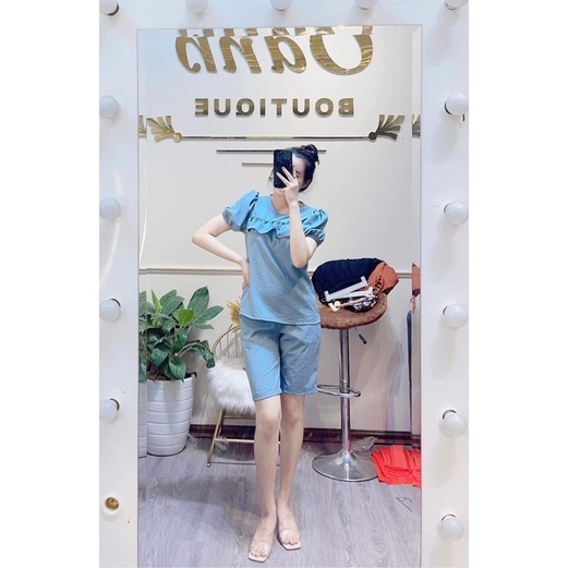 Bộ lửng vải đũi mát nhẹ size 38-80kg