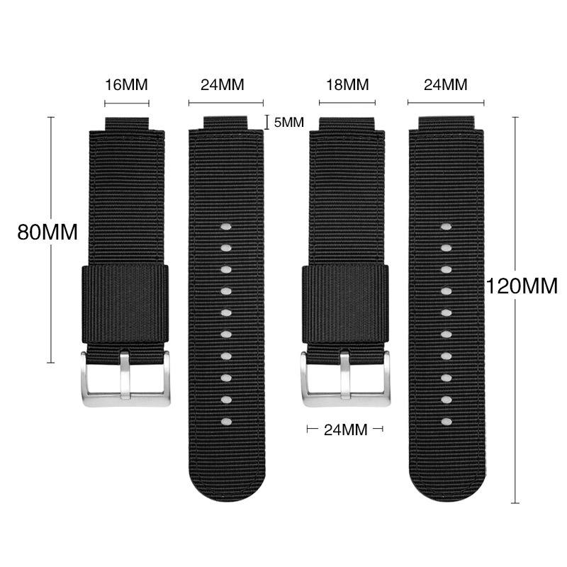Dây Đeo Nylon Cho Đồng Hồ Casio GA-2100 AE-1000 / 1100 GM110 GM2100 AQ-S810 MRW-200H GA100 / 110 DW-5600 DW-6900 G