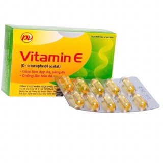Vitamin E đẹp da, sáng da, chống chảy xệ lão hoá...... hộp 30 viên