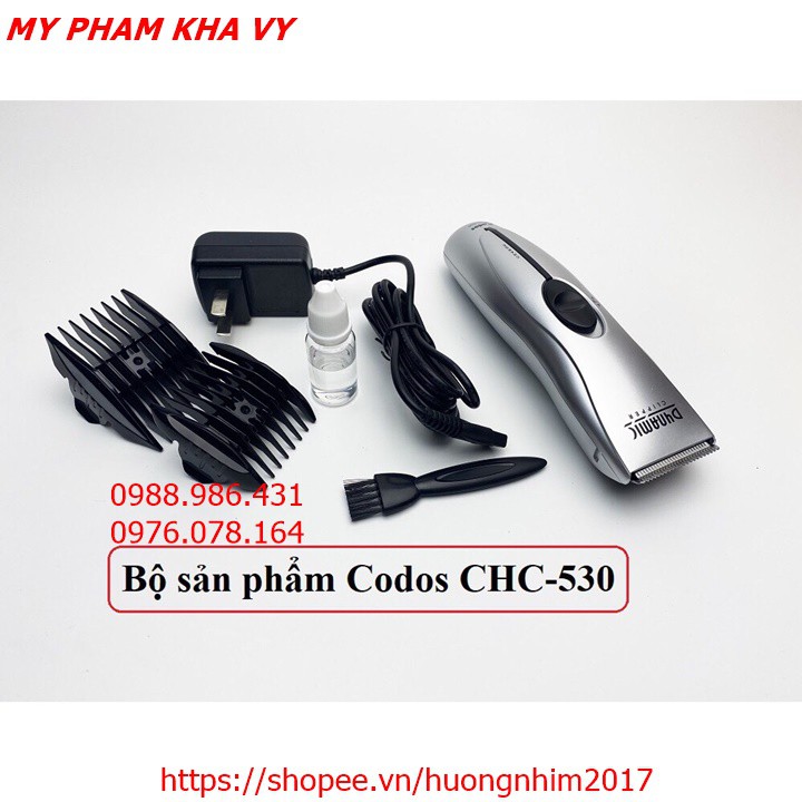 TÔNG ĐƠ CẮT TÓC CODOS CHC-536 CODOS 530 CHCH-530 CAO CẤP