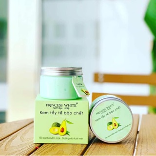 Tẩy tế bào chết da mặt bơ