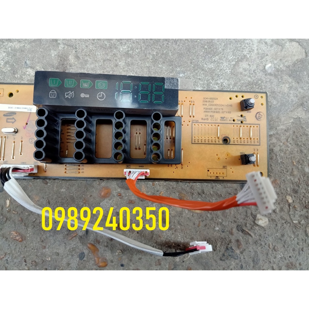 Bo Mạch Máy Giặt Samsung WW80K5410US Chính Hãng