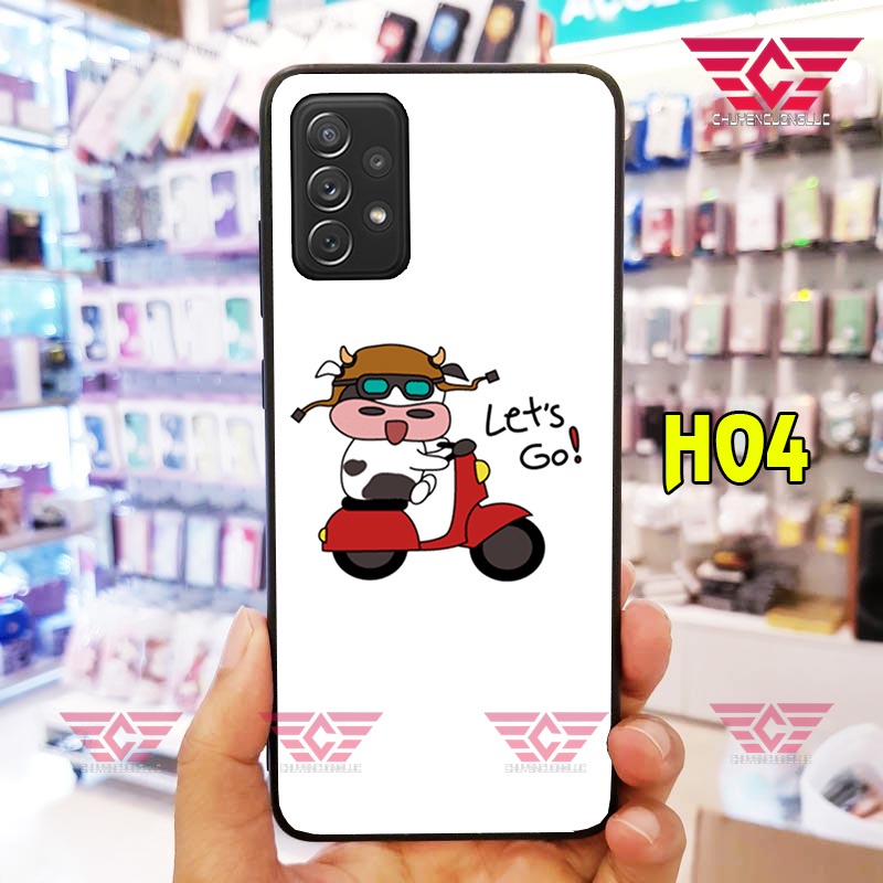 ỐP LƯNG SAMSUNG A31 - A51 - A71 - M51 - A12 - A30S - A50 - A50S HÌNH BÒ SỮA CUTE