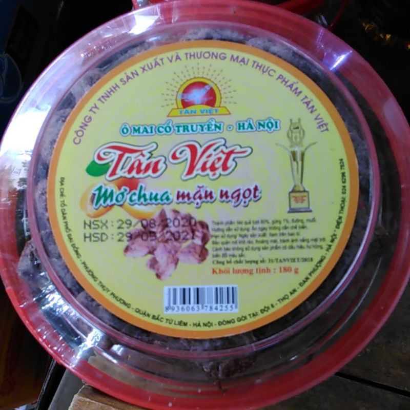 Ô mai Tân Việt các vị. 150g - 180g