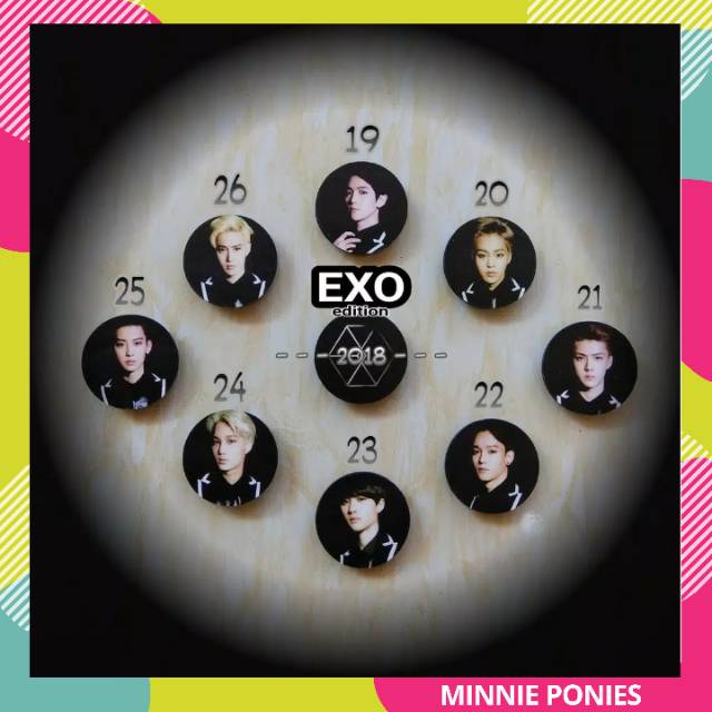 Ổ Cắm Điện Kpop Exo 19-38 Giá Rẻ / Pop Socket