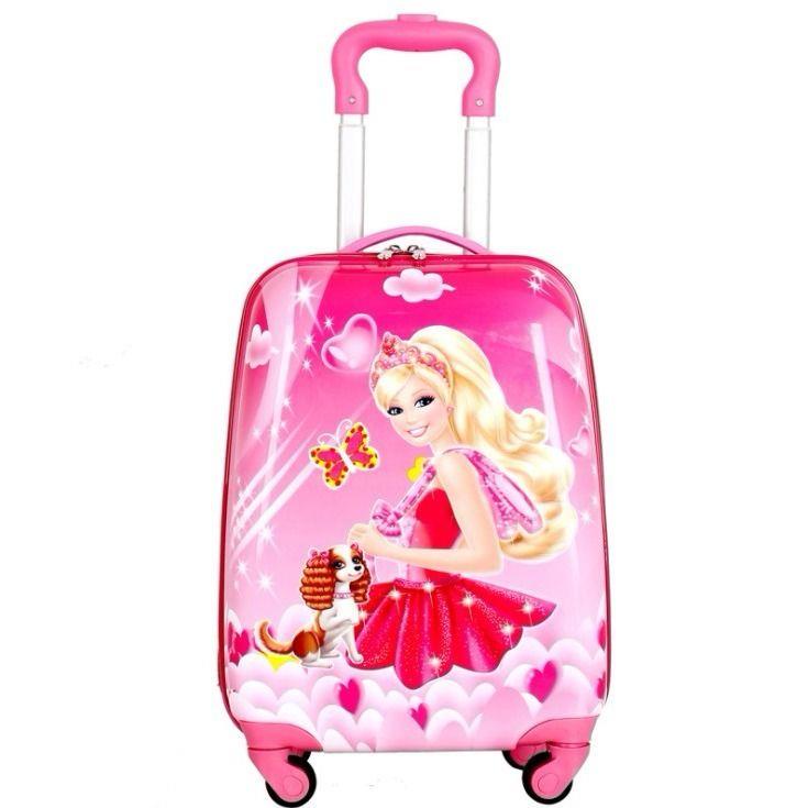 Vỏ Bọc Vali Xe Kéo 18 Inch Thông Dụng Họa Tiết Công Chúa Cho Bé Gái