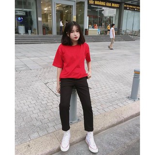 áo phông trơn nữ
