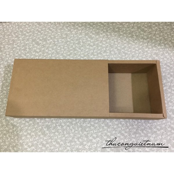 Hộp quà kéo giấy kraft