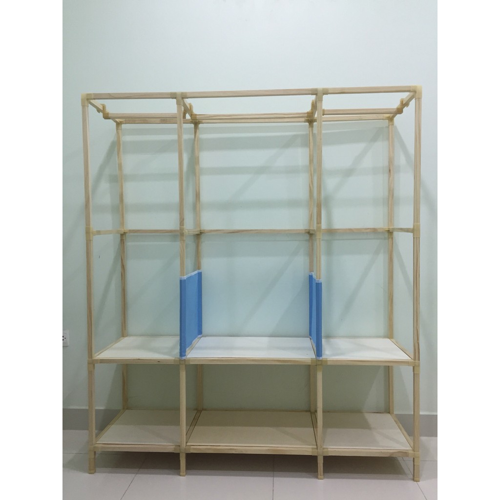 Tủ Vải Siêu Chắc Homy (150*45*170) | FREESHIP