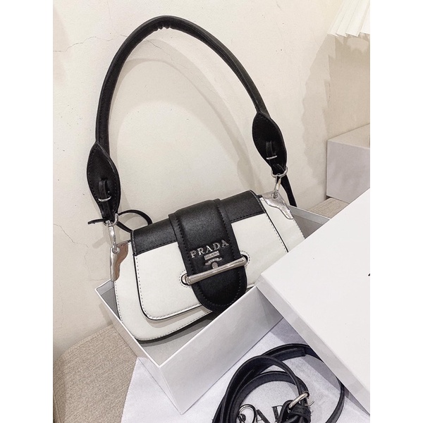 Túi Ba Len Về Sẵn 2 Màu Trắng Đen Fullbox Bản Chuẩn Sịn