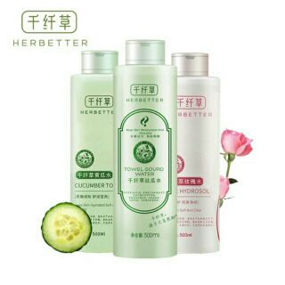 HERBETTER- Toner anh đào/dưa chuột