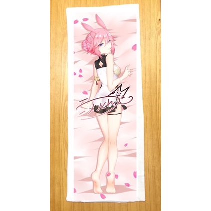 Gối ngủ yae sakura Honkai impact3 dài 40cm x 1m /Gối ôm dài yae sakura Game Honkai impact