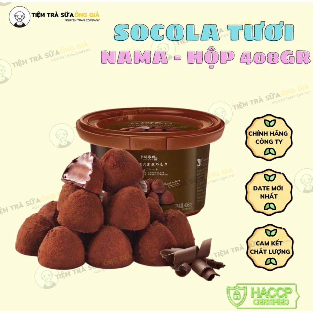 SOCOLA Tươi Nama Truffles - Hộp 408g