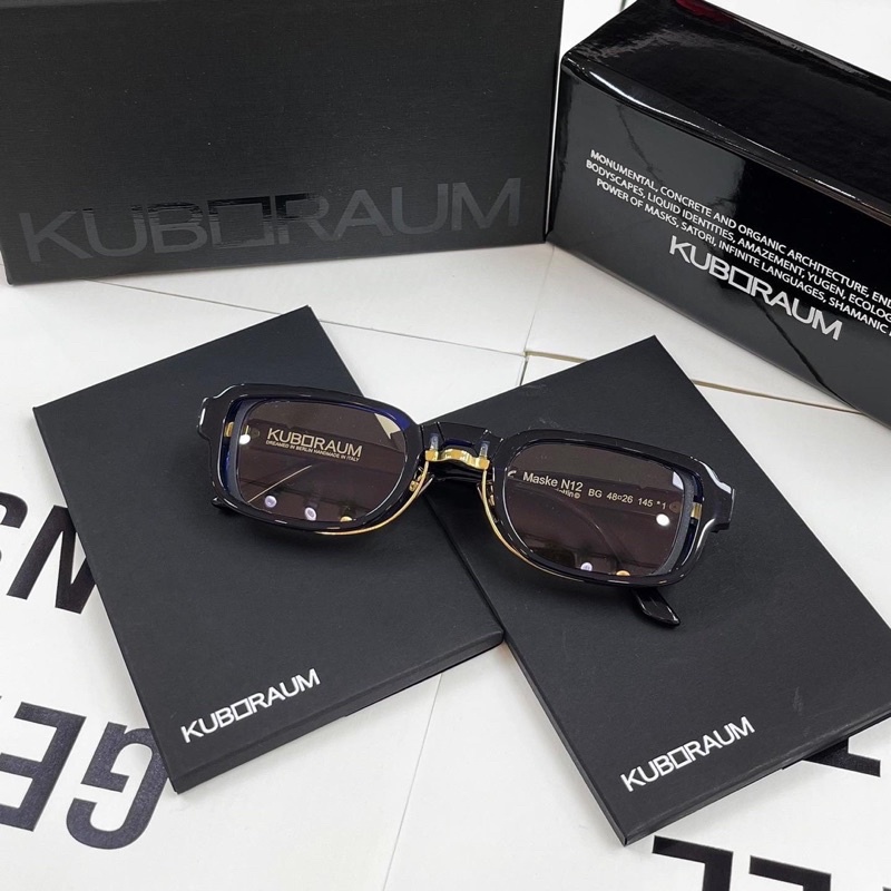 Kính mát Kuboraum N12 siêu cấp, kính thời trang cá tính cho nam nữ
