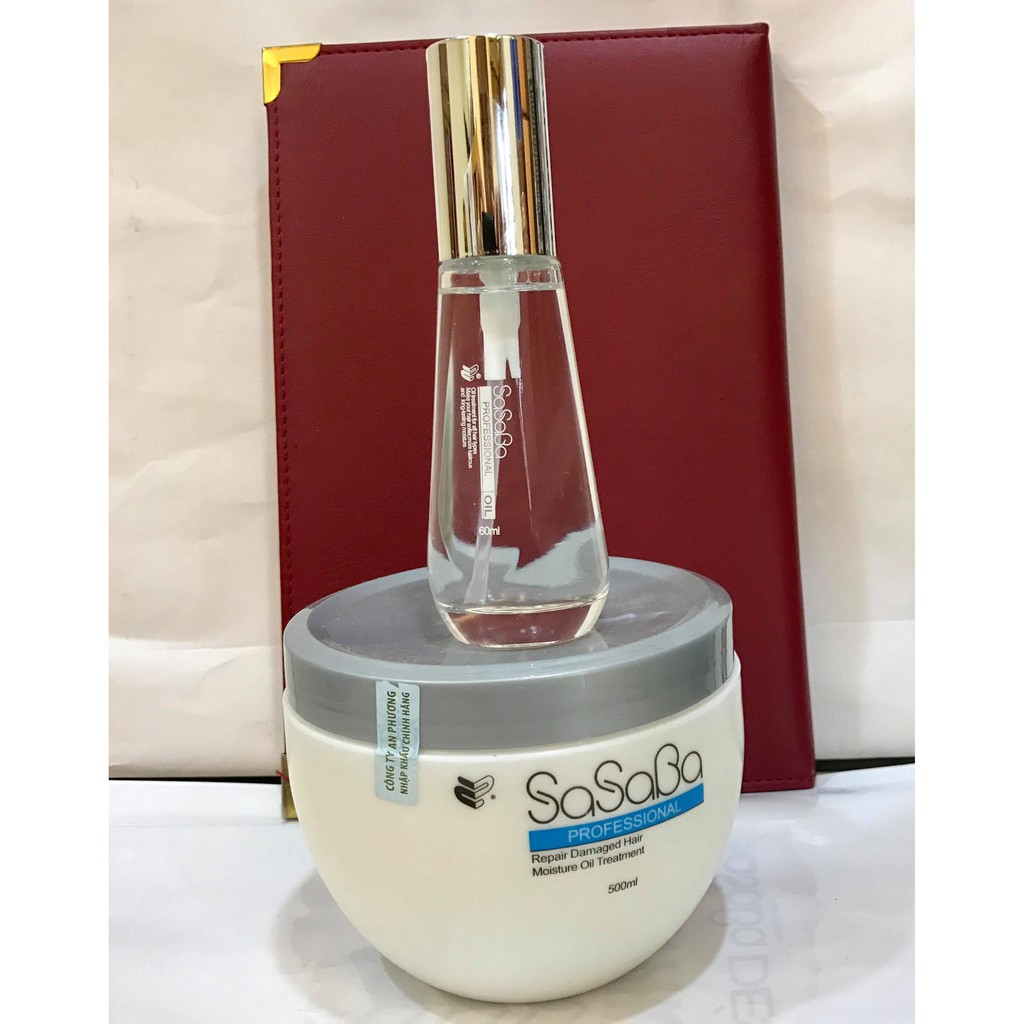 Ủ tóc + tinh dầu Sasaba (tặng mũ ủ tóc)