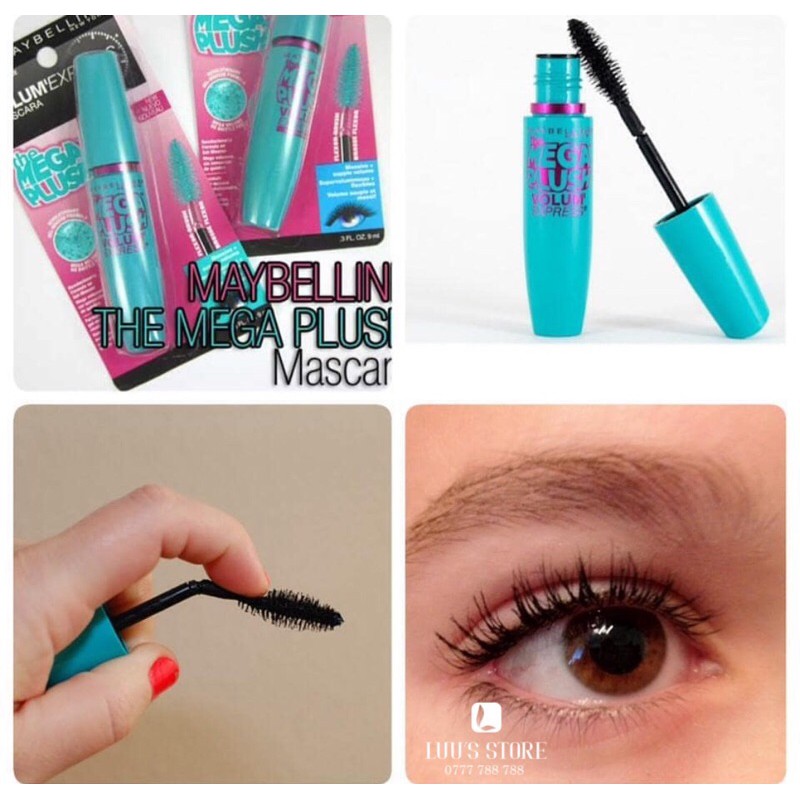 Mascara Maybelline The Mega Plush Volum’ Express | BigBuy360 - bigbuy360.vn