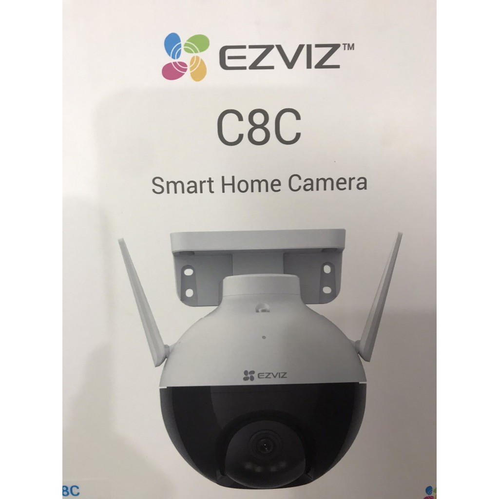 Camera Ezviz Không Dây Ngoài Trời PTZ Ezviz C8C Xoay 360 Độ Full HD 1080P Full Màu Đêm- Hàng Chính Hãng