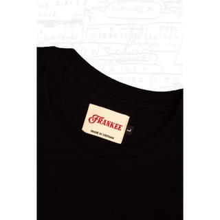 Áo thun oversize Frankee - Plain T-shirt - Đen