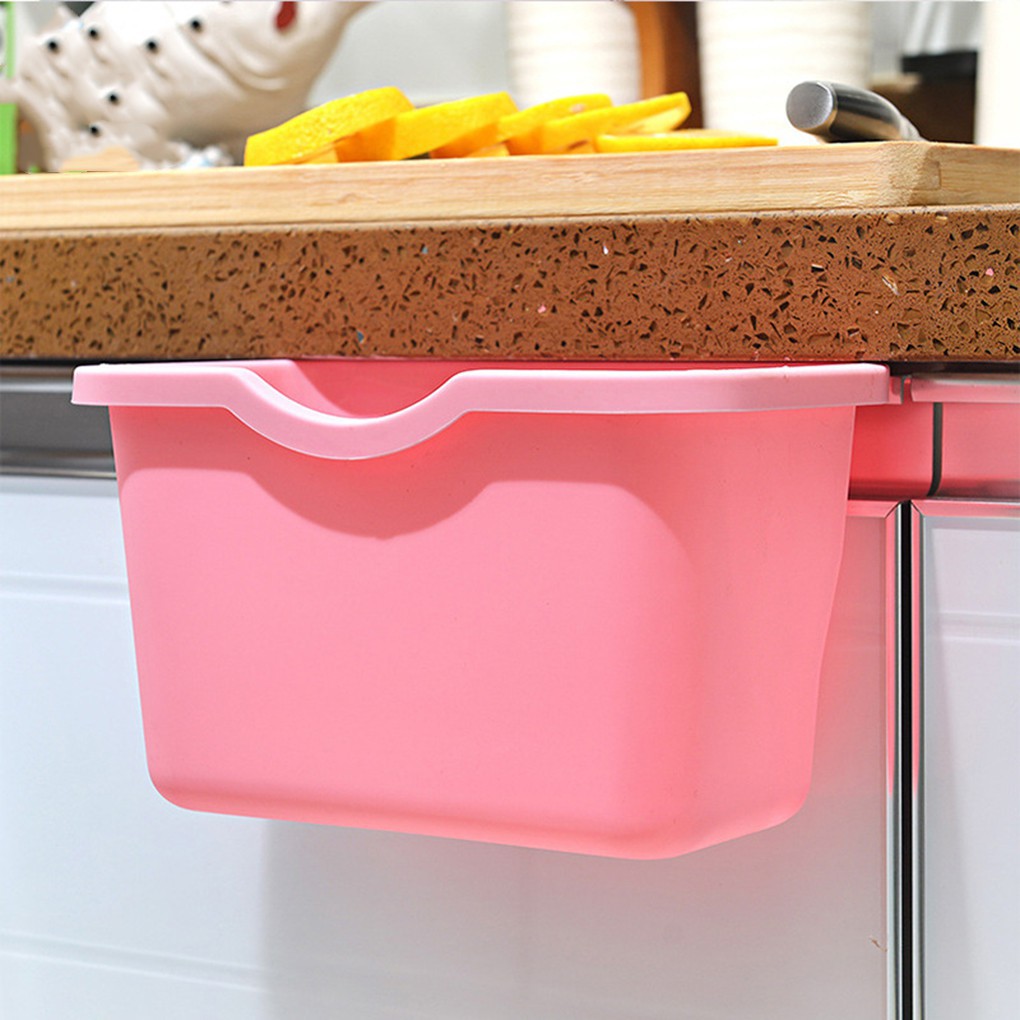 Thùng chứa rác dạng treo dụng cụ tiện lợi cho nhà bếp