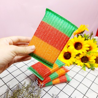 Combo 4 Miếng rửa chén mút vệ sinh bát dĩa siêu sạch.