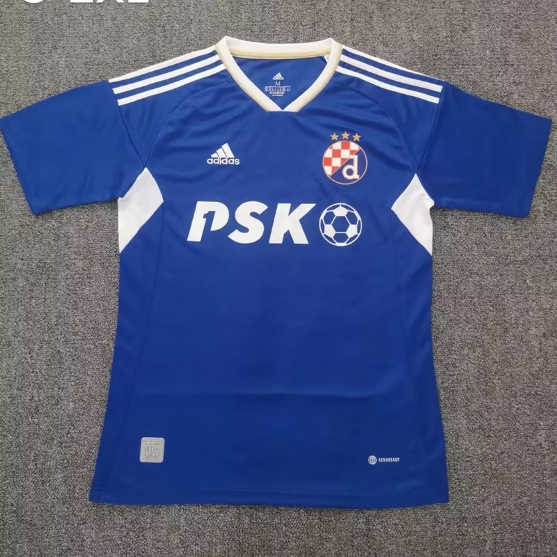 Áo Thun Thể Thao Tay Ngắn Zagreb Dinamo Chính Hãng S-XXL Size 22-23