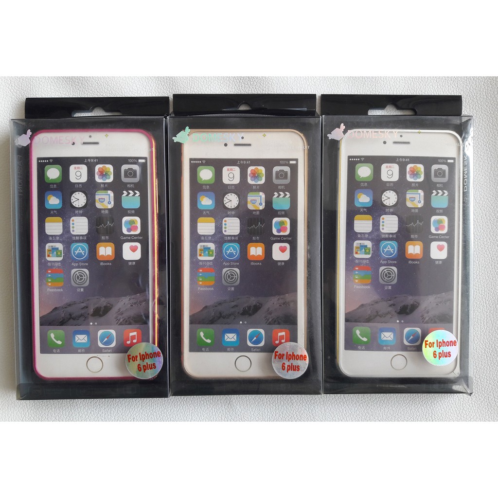 Viền kim loại Iphone 6 plus