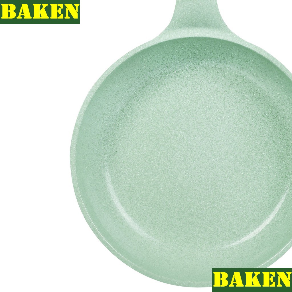 Chảo Đúc Vân Đá 7 Lớp Ceramic GREENCOOK GCP06 - Chảo Chống Dính Đáy Từ Dùng Chiên Xào Rán - BAKEN