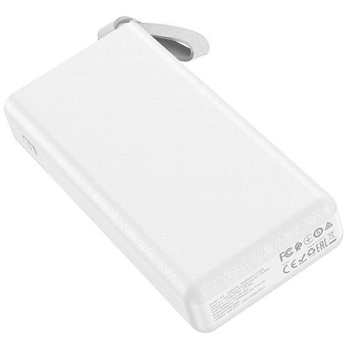 Pin sạc dự phòng Hoco J73 Powerful 30000mAh 2 cổng input, 3 cổng output, đèn pin siêu sáng - Hàng chính hãng
