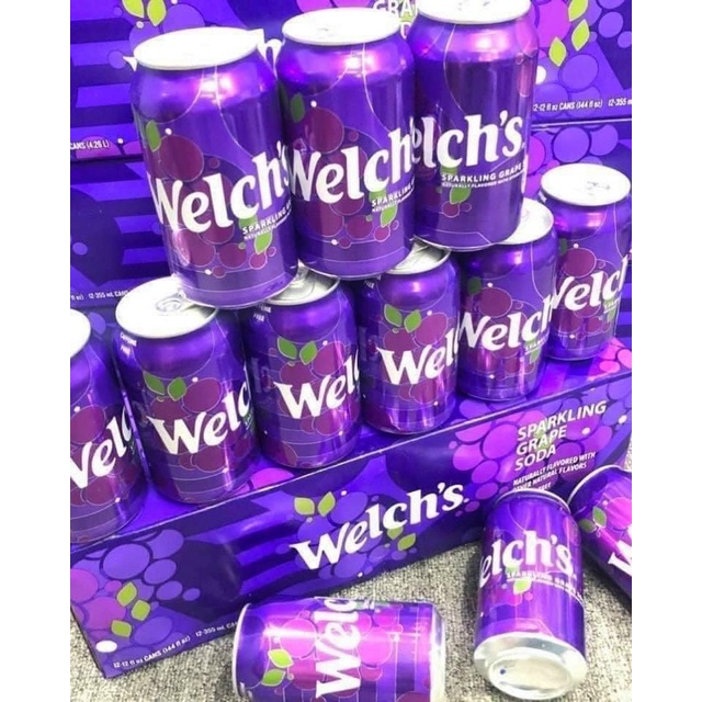 NƯỚC NGỌT CÓ GA WELCH'S NHO