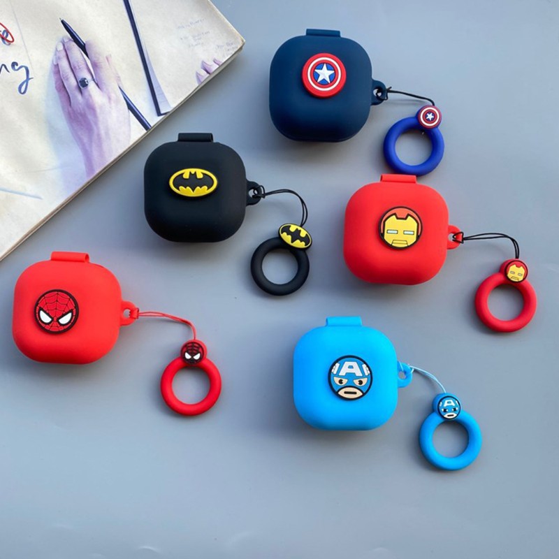 SAMSUNG Vỏ Bọc Bảo Vệ Hộp Đựng Tai Nghe Airpod Bằng Silicon Kiểu Hoạt Hình Ngộ Nghĩnh Đáng Yêu