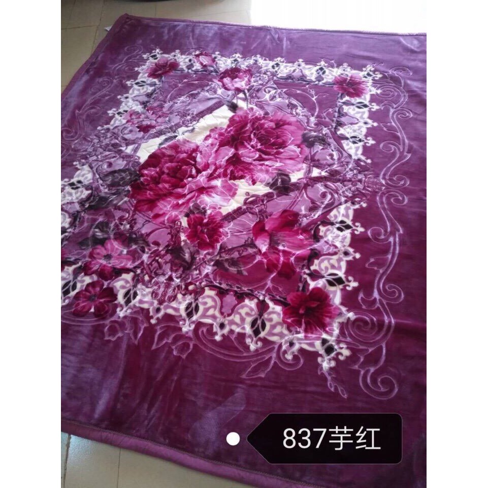Chăn lông KQ đẹp loại 5kg Loại 1 Có Túi