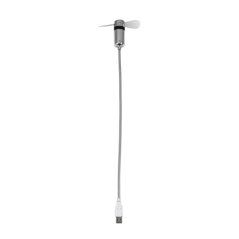 Quạt USB Mini Hiển Thị Nhiệt Độ Có Đèn LED Cho Laptop PC