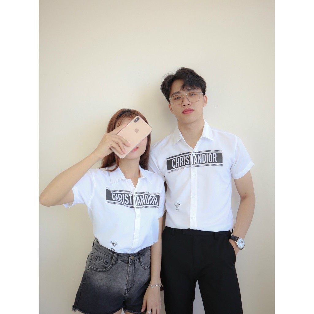 Áo sơ mi nam tay ngắn in họa tiết vải lụa hàn co dãn mịn chống nhăn giá rẻ - AHFASHION | BigBuy360 - bigbuy360.vn