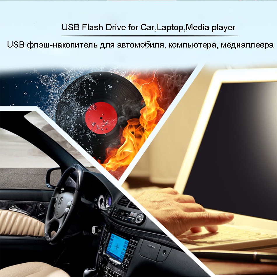 Usb 2.0 Dung Lượng 16GB / 32GB / 64GB Bằng Kim Loại Chống Nước Chống Bụi