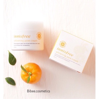 🍊Kem dưỡng trắng da chiết xuất quýt Innisfree Whitening Pore Cream🍊