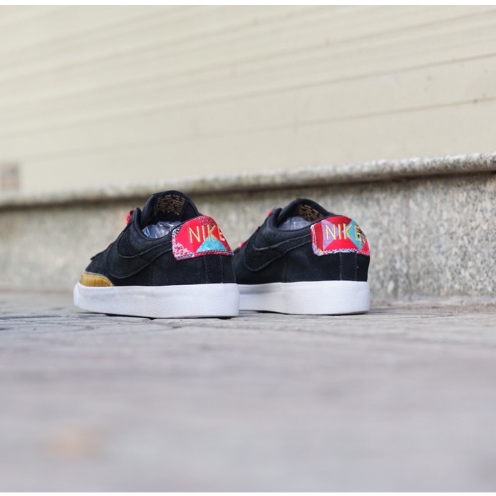 [2hand] Giày Thể Thao NIKE BLAZER LOW CHINESE NEW YEAR 2019 BV6651-011 GIÀY CŨ CHÍNH HÃNG