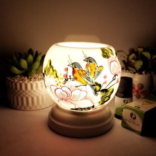 Máy Xông Tinh Dầu Gốm Bát Tràng ❤️FREESHIP❤️ Giảm 10k khi nhập mã [ Wds01 ] -Tiện Dụng, Tạo Độ Ẩm