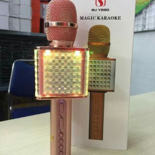 Micro Karaoke Bluetooth YS Có Led Kèm Loa