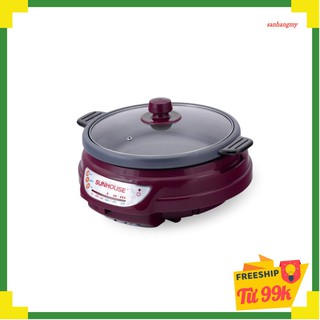 Nồi lẩu điện đa năng SUNHOUSE SH535L - hàng chính hãng
